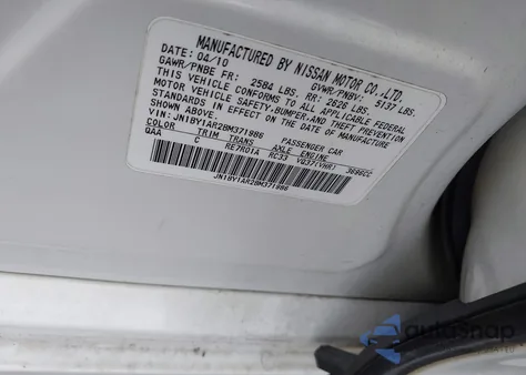 2011 Infiniti M37X из США, поврежденный, VIN JN1BY1AR2BM371986